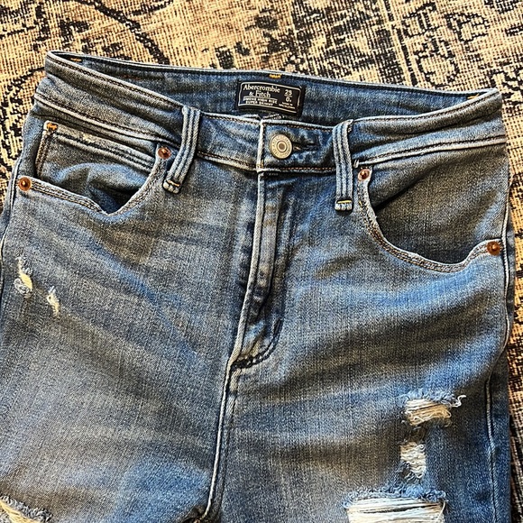 Abercrombie & Fitch high rise skinny jeans - Picture 3 of 7